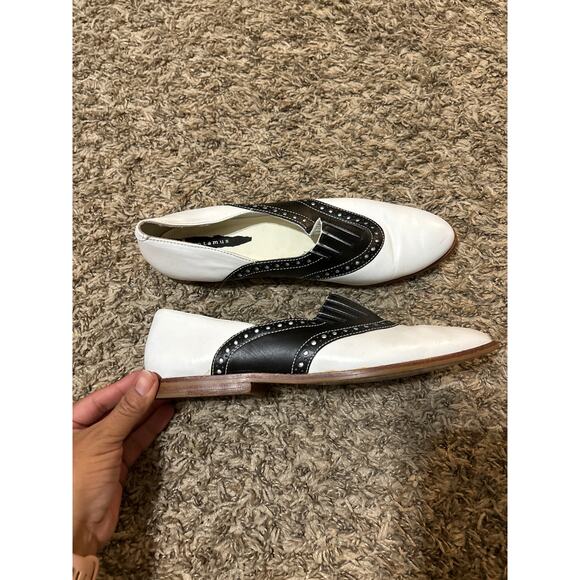 Vintage Oxford Slip On Shoes 9 - Picture 1 of 5